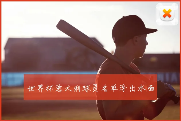 世界杯意大利球员名单浮出水面